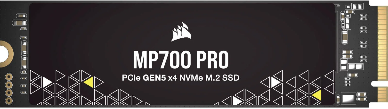 حافظه اس اس دی اینترنال Corsair MP700 PRO با ظرفیت 4 ترابایت، NVMe PCIe 5.0 M.2، سرعت خواندن ترتیبی 12400 مگابایت بر ثانیه و سرعت نوشتن ترتیبی 11800 مگابایت بر ثانیه، تکنولوژی 3D TLC NAND، 1.6 میلیون ساعت MTBF، مشکی | CSSD-F4000GBMP700PNH حافظه اس اس دی اینترنال Corsair MP700 PRO با ظرفیت 4 ترابایت، NVMe PCIe 5.0 M.2، سرعت خواندن ترتیبی 12400 مگابایت بر ثانیه و سرعت نوشتن ترتیبی 11800 مگابایت بر ثانیه، تکنولوژی 3D TLC NAND، 1.6 میلیون ساعت MTBF، مشکی | CSSD-F4000GBMP700PNH