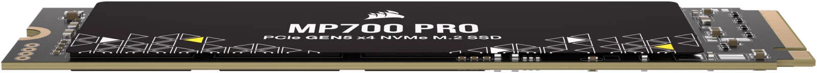 حافظه اس اس دی اینترنال Corsair MP700 PRO با ظرفیت 4 ترابایت، NVMe PCIe 5.0 M.2، سرعت خواندن ترتیبی 12400 مگابایت بر ثانیه و سرعت نوشتن ترتیبی 11800 مگابایت بر ثانیه، تکنولوژی 3D TLC NAND، 1.6 میلیون ساعت MTBF، مشکی | CSSD-F4000GBMP700PNH
