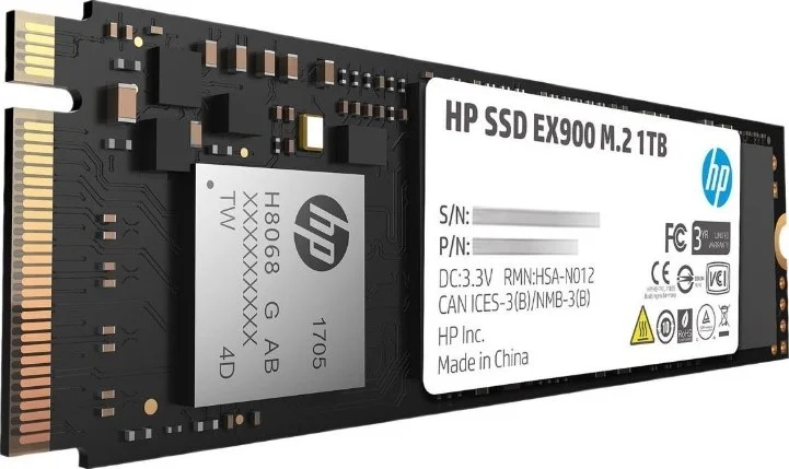 درایو حالت جامد داخلی (SSD) HP EX900 با ظرفیت 1 ترابایت، PCI-Express 3.0 x4 | EX900-1TB