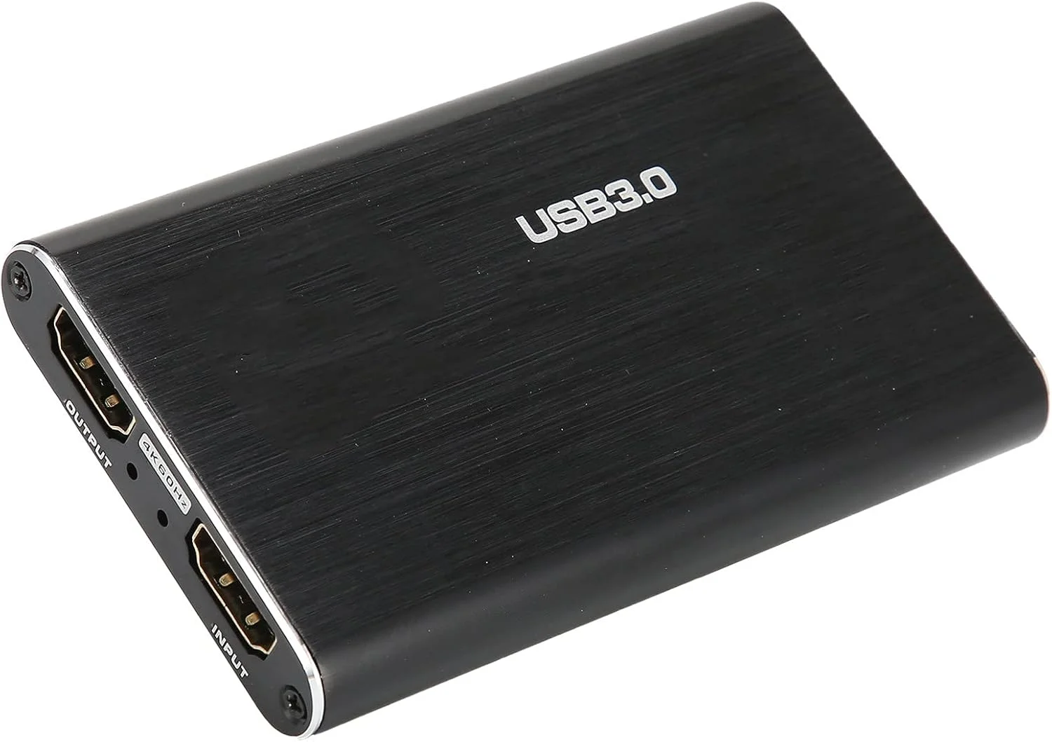 کارت کپچر بازی Elprico، دستگاه صوتی و تصویری USB3.0 4K 60Hz، مبدل Full HD 1080P سازگار با / Switch / One & 360 / پخش زنده / ضبط ویدیو (مشکی)