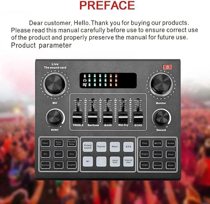 کارت صدای الیت V9 و باندل میکروفون BM800 Pro: یک مجموعه کامل برای پخش پیشرفته