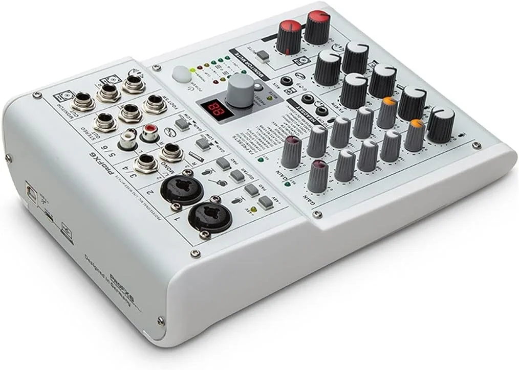 میکسر دیجیتال حرفه ای کارت صدای DJ کنسول با تجهیزات برق