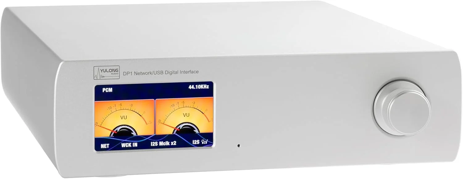 اینترفیس دیجیتال شبکه/USB یولانگ DP1 مدل PCM1536 DSD1024 (نقره ای)