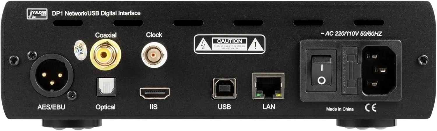 اینترفیس دیجیتال شبکه/USB یولانگ DP1 مدل PCM1536 DSD1024 (مشکی) اینترفیس دیجیتال شبکه/USB یولانگ DP1 مدل PCM1536 DSD1024 (مشکی)