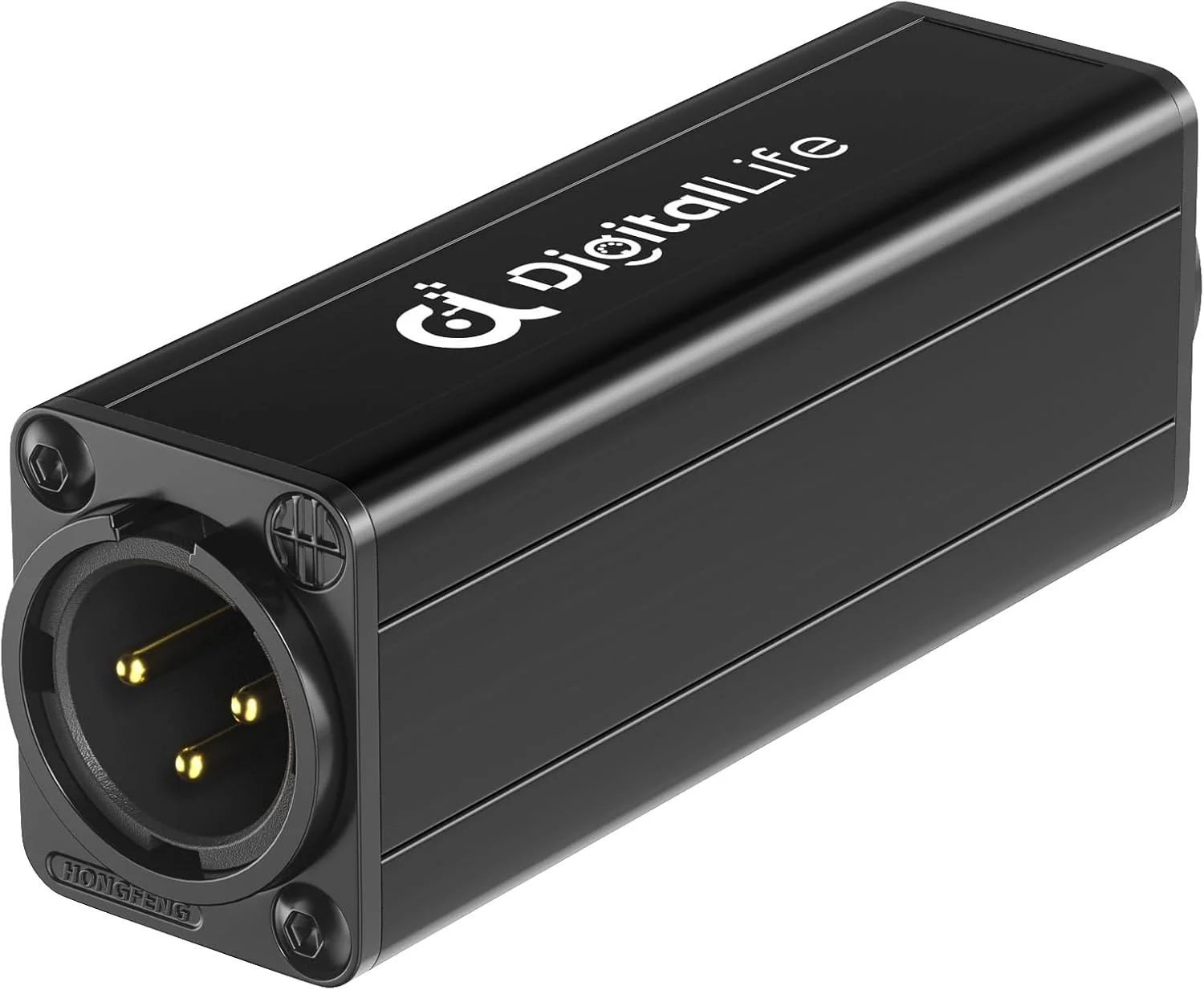 ایزولاتور حذف نویز گراند لوپ تک کاناله XLR دیجیتال لایف - کاهش هام - پسیو، مدل XLR-A600-I، M/F (سازگار با میکروفون های فانتوم پاور P24/P48 نیست)