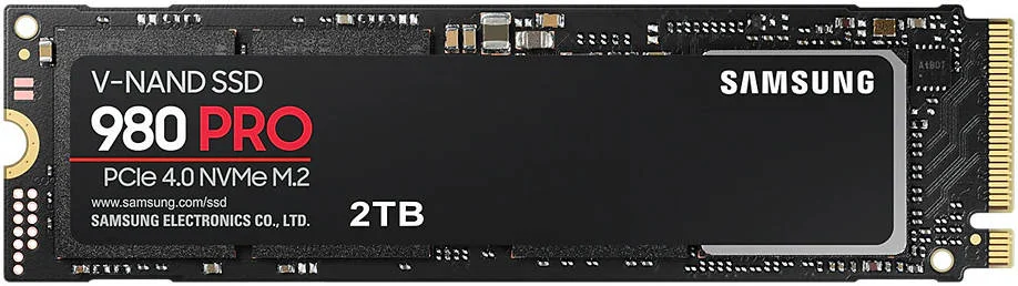 حافظه اس اس دی اینترنال 2 ترابایتی سامسونگ 980 PRO PCIe NVMe Gen4 M.2 | MZ-V8P2T0BW حافظه اس اس دی اینترنال 2 ترابایتی سامسونگ 980 PRO PCIe NVMe Gen4 M.2 | MZ-V8P2T0BW