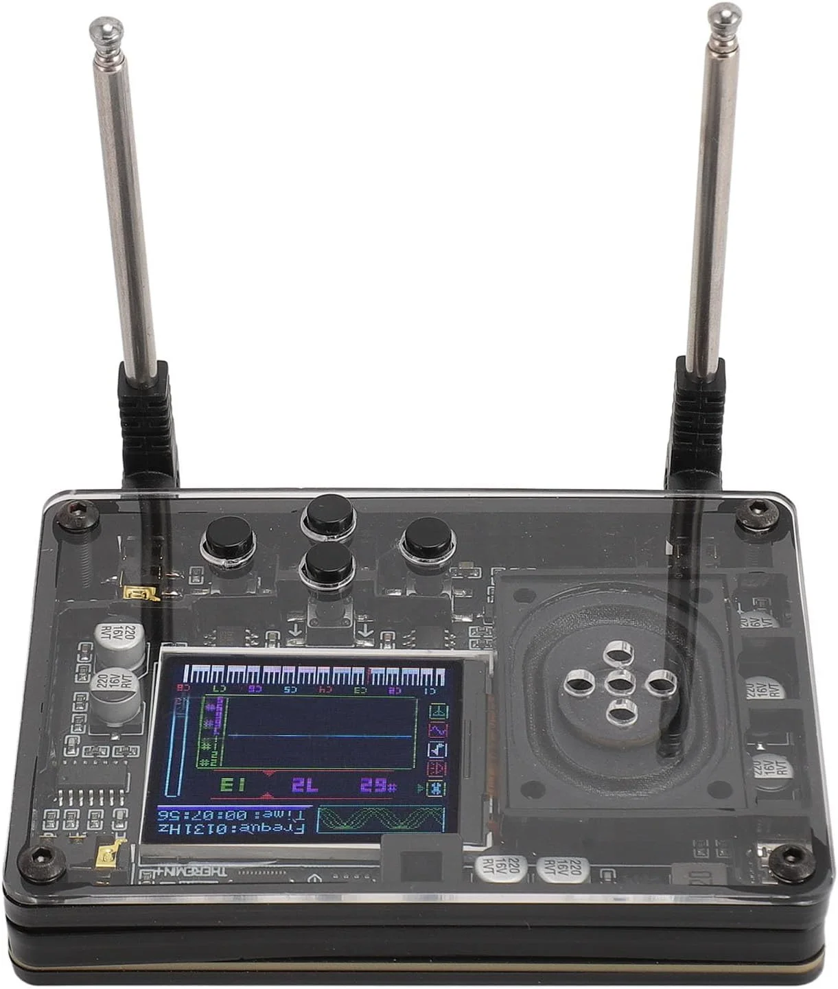 مینی ترمین Denash، دارای نمایشگر رنگی، ماژول موسیقی با رابط Type C و صداهای قابل تنظیم برای مبتدیان مینی ترمین Denash، دارای نمایشگر رنگی، ماژول موسیقی با رابط Type C و صداهای قابل تنظیم برای مبتدیان