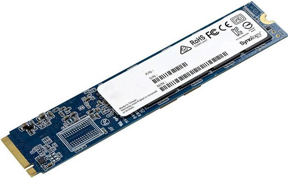 حافظه اس اس دی داخلی Synology NVMe M.2 22110، ظرفیت ذخیره سازی 400 گیگابایت، سرعت خواندن 3000 مگابیت بر ثانیه، سرعت نوشتن 750 مگابیت بر ثانیه، رابط PCIe 3.0 x4، عمر مفید 1.8 میلیون ساعت، 491 ترابایت نوشته شده، آبی | SNV3510-400G حافظه اس اس دی داخلی Synology NVMe M.2 22110، ظرفیت ذخیره سازی 400 گیگابایت، سرعت خواندن 3000 مگابیت بر ثانیه، سرعت نوشتن 750 مگابیت بر ثانیه، رابط PCIe 3.0 x4، عمر مفید 1.8 میلیون ساعت، 491 ترابایت نوشته شده، آبی | SNV3510-400G
