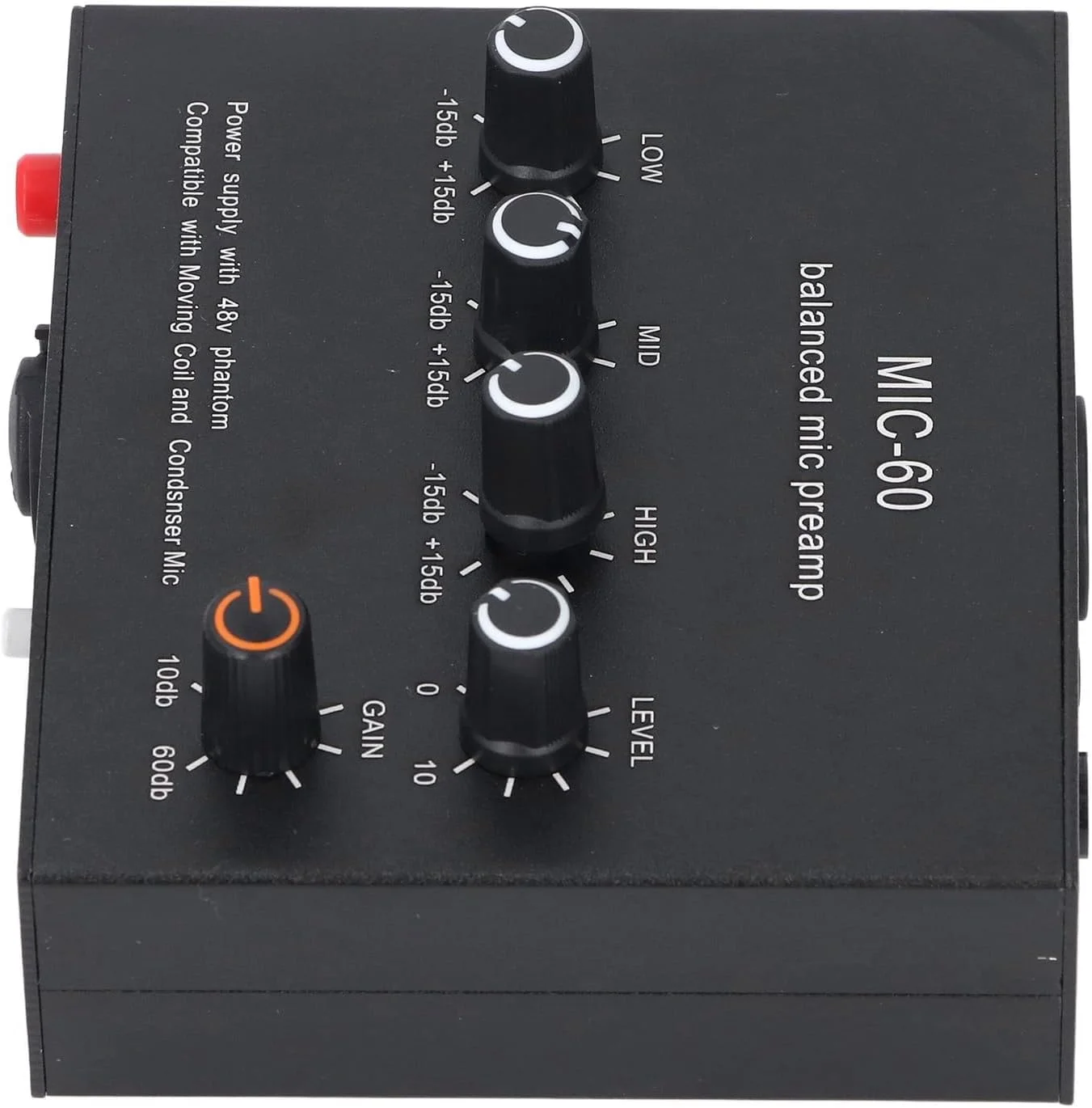 پیش تقویت کننده میکروفون Cryfokt MIC GAIN DC5-12V، چند منظوره برای انتقال