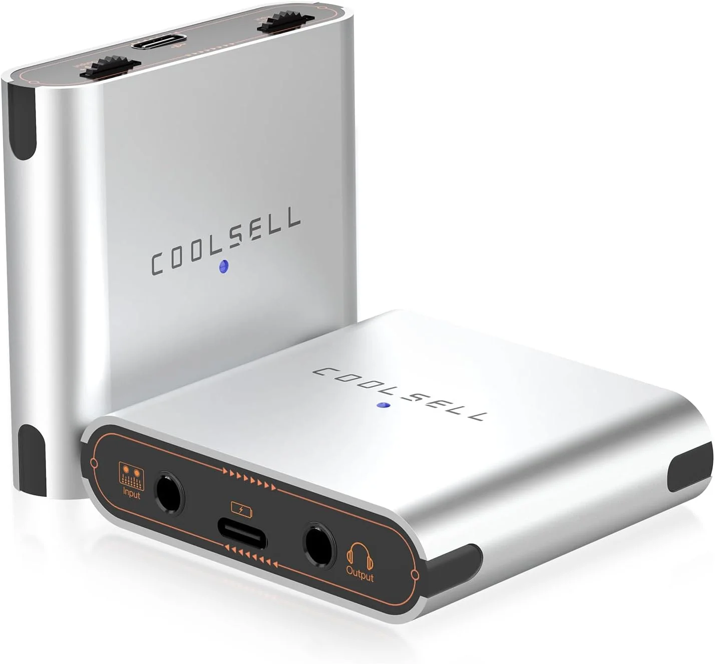 کارت صدای قابل حمل 24bit/192kHz، دارای دو دستگیره تنظیم گین، رابط استریو USB-C و آیفون برای پخش زنده و ضبط، سازگار با میکسر/کارت صدا برای پادکسترها و تولیدکنندگان محتوا