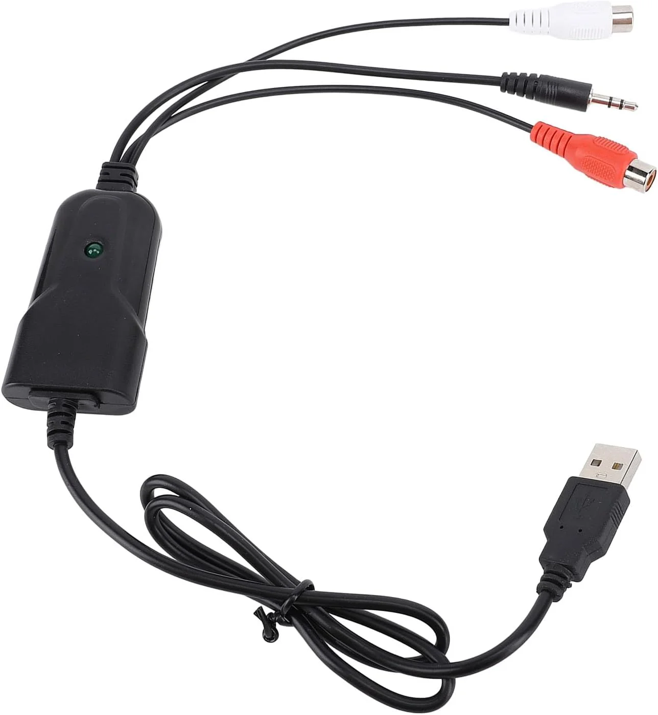دستگاه ضبط صدا USB، تبدیل نوار کاست به MP3، گیرنده صدا با نرم افزار ویرایش، اتصال چند منظوره، مصرف برق پایین، با رابط 3.5 میلی متری و AV