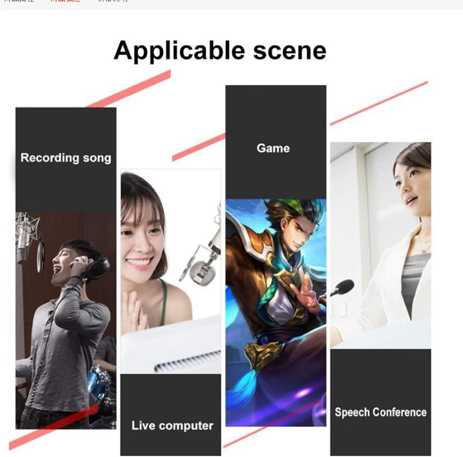 مجموعه میکروفون کاندنسر، کارت صدای V8P با میکسر DJ و کارت صدا استودیوی تولید پادکست قابل حمل، کیت کارت صدای میکروفون پادکست برای ضبط زنده، ضبط کامپیوتر و بازی