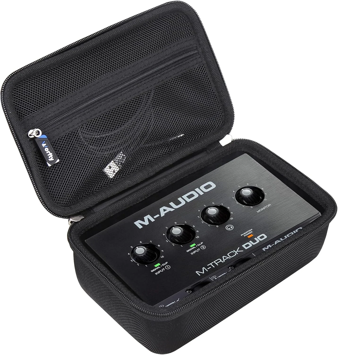 کیف محافظ هارد برای M-Audio M-Track Duo/Duo HD - کیف حمل و نگهداری مسافرتی (برای M-Track Duo)