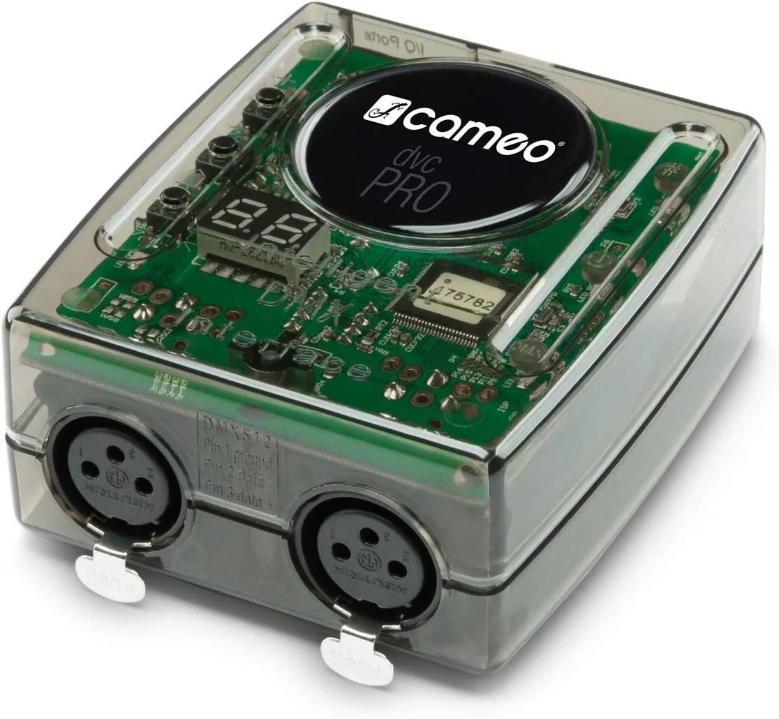 اینترفیس USB به DMX با 1024 کانال Cameo DVC PRO با دسترسی WiFi و نرم افزار کنترل، حافظه 120K