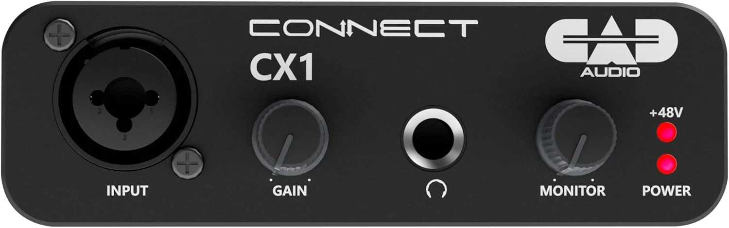 اینترفیس USB تک کاناله CAD CX1 با کیفیت 24 بیت/96 کیلوهرتز