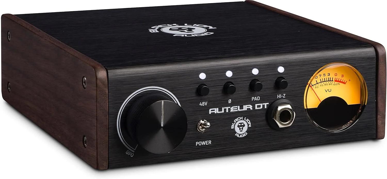 پری امپ میکروفون تک کاناله رومیزی Black Lion Audio Auteur DT