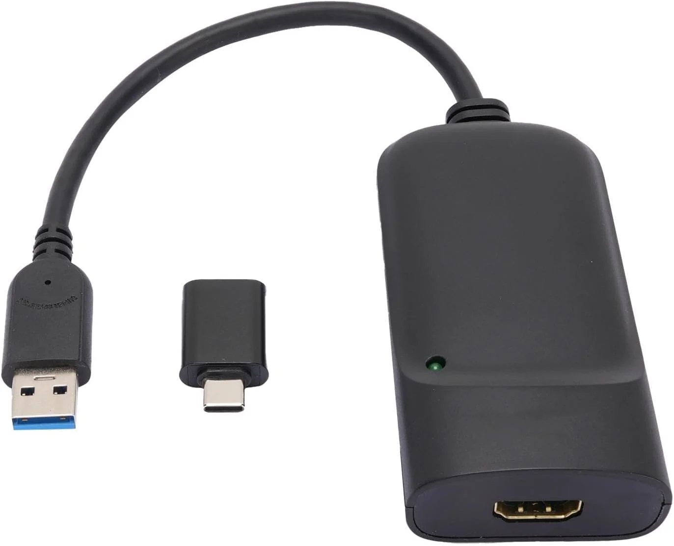 آداپتور USB3.0 به رابط چند رسانه ای با کیفیت بالا Bewinner HD، آداپتور 2K با خروجی صدای مستقل و ورودی میکروفون، پشتیبانی از حالت اصلی، حالت توسعه یافته، حالت آینه ای