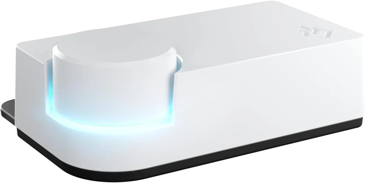 کارت صدای USB XLR استودیو BEACN برای تولیدکنندگان محتوا، دارای زنجیره میکروفون DSP داخلی، پری امپ فوق العاده کم نویز، اتصالات USB-C چند کاناله دوگانه PC و کنسول، برای استریم، بازی و پادکست (سفید)