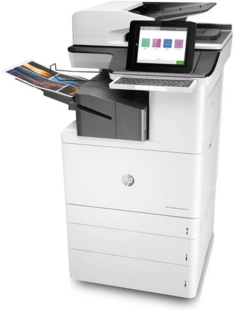 HP 776zs Color LaserJet Enterprise Flow MF Printer, 9" Touchscreen, Print / Scan / Copy / Fax, 1200 x 1200DPI Print Resolution, 45ppm Print Speed, USB 2.0/Ethernet & Wi-Fi, White | T3U56A