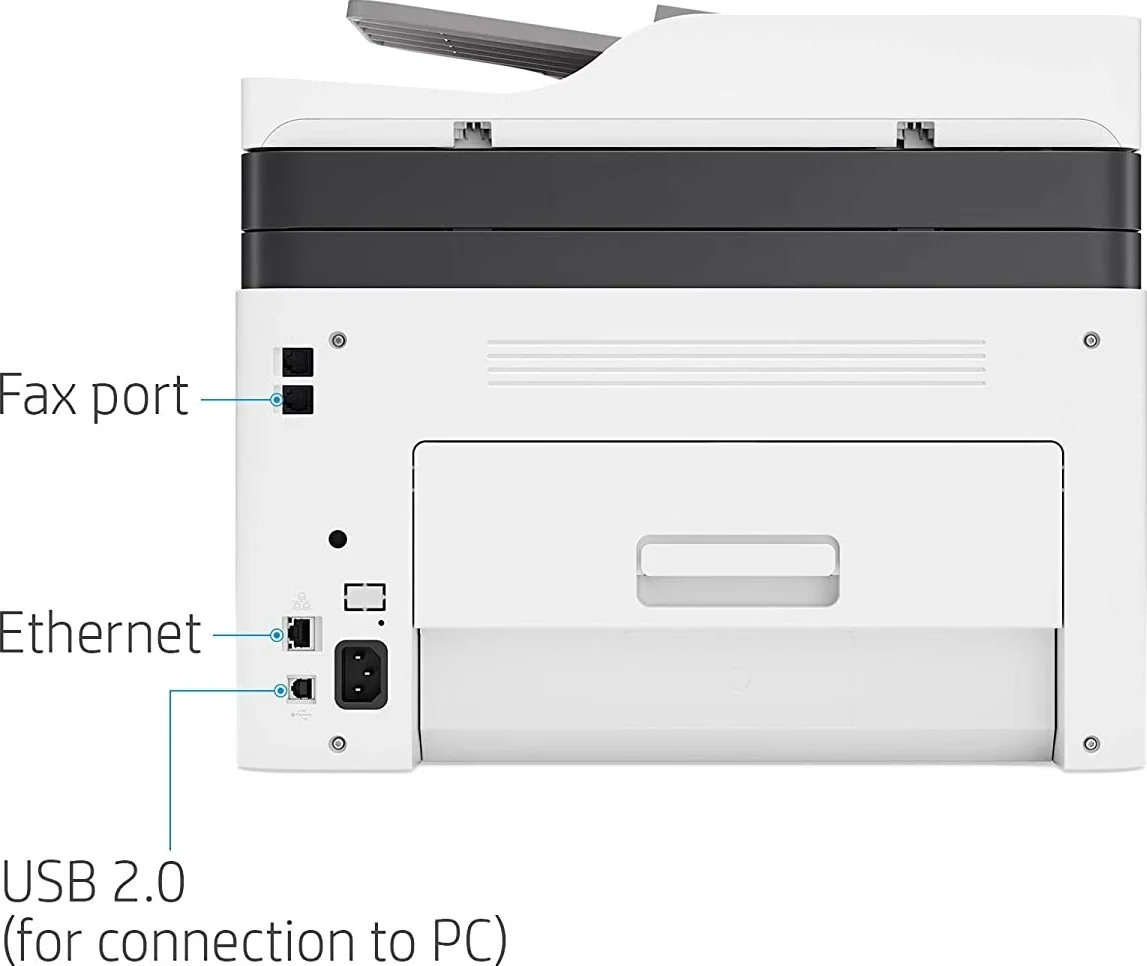 HP Color Laser 179Fnw Wireless All in One Laser Printer with Mobile Printing & Built-in Ethernet | 4ZB97A