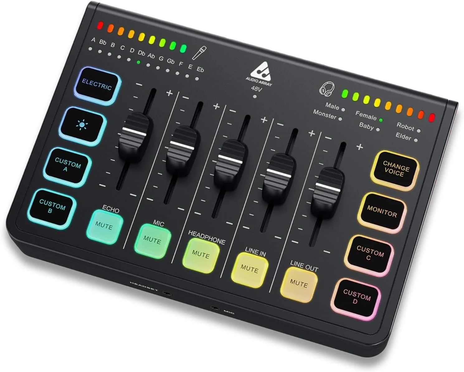 میکسر صوتی آرایه ای AI-06 میکسر صوتی آرایه ای AI-06