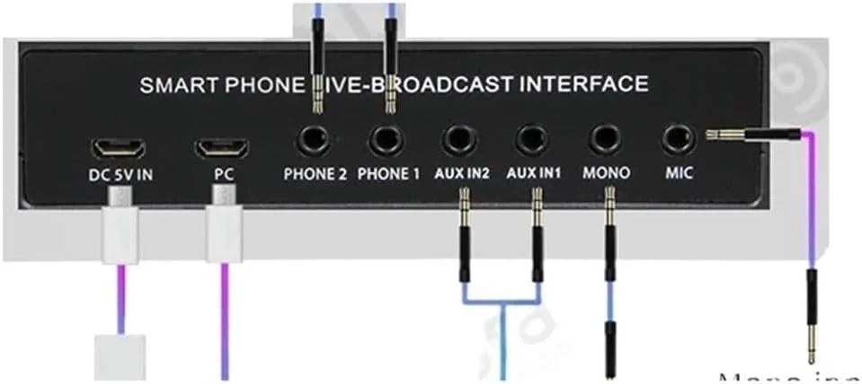 میکسر صوتی، کارت صدای 4 کاناله D4-Live با بلوتوث، فانتوم پاور 48+ ولت، 16 نوع DSP، برای پخش زنده و ضبط.