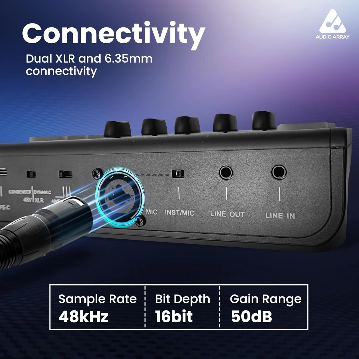 میکسر صوتی آرایه ای AI-06