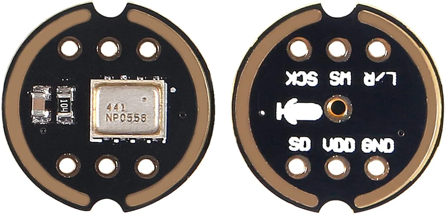 ماژول میکروفون همه جهته INMP441 با رابط I2S، MEMS با دقت بالا، کم مصرف، پشتیبانی از ESP32 (3 عدد)