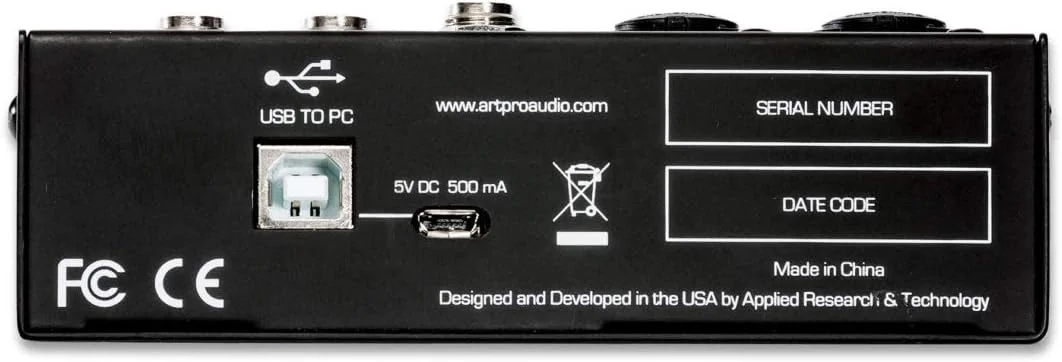 میکسر چهار کاناله ART USBMix4 / کارت صدای USB