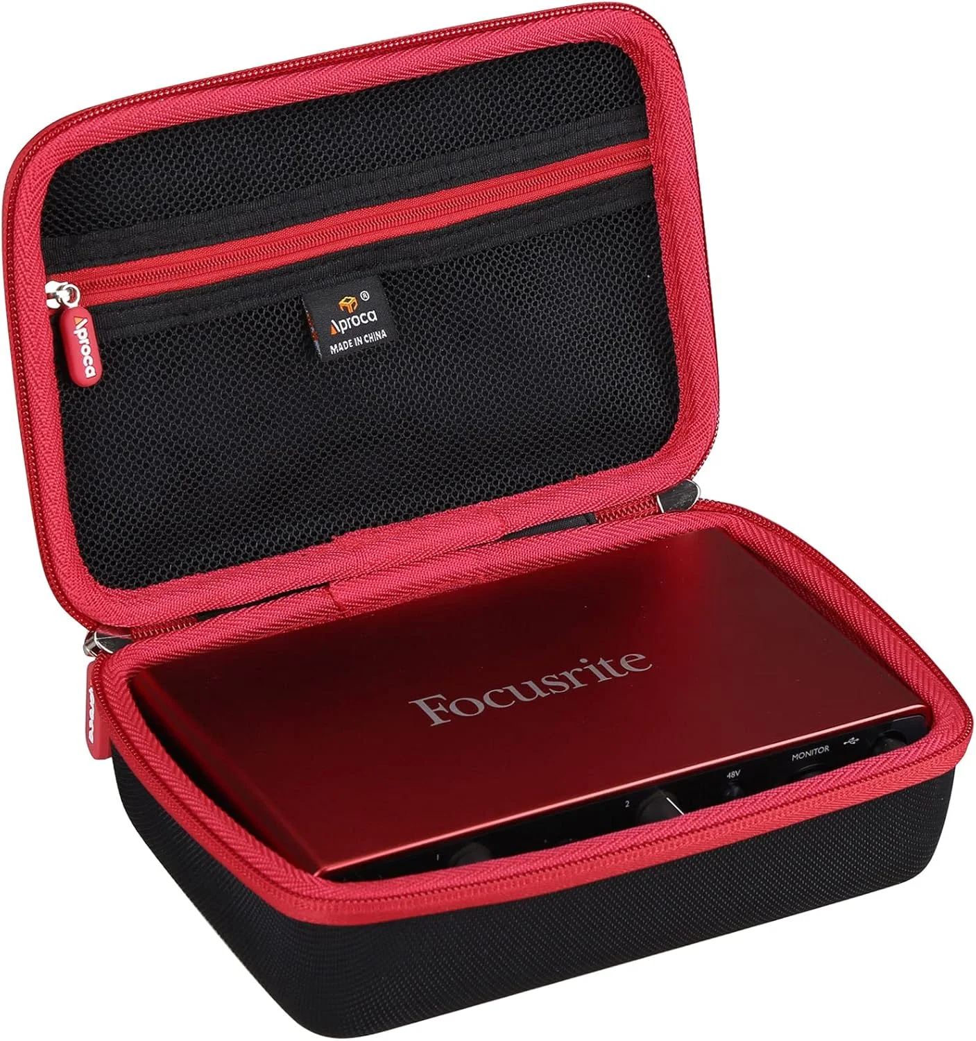 کیف حمل سخت Aproca برای کارت صدای USB Focusrite Scarlett 4i4 (نسل سوم)