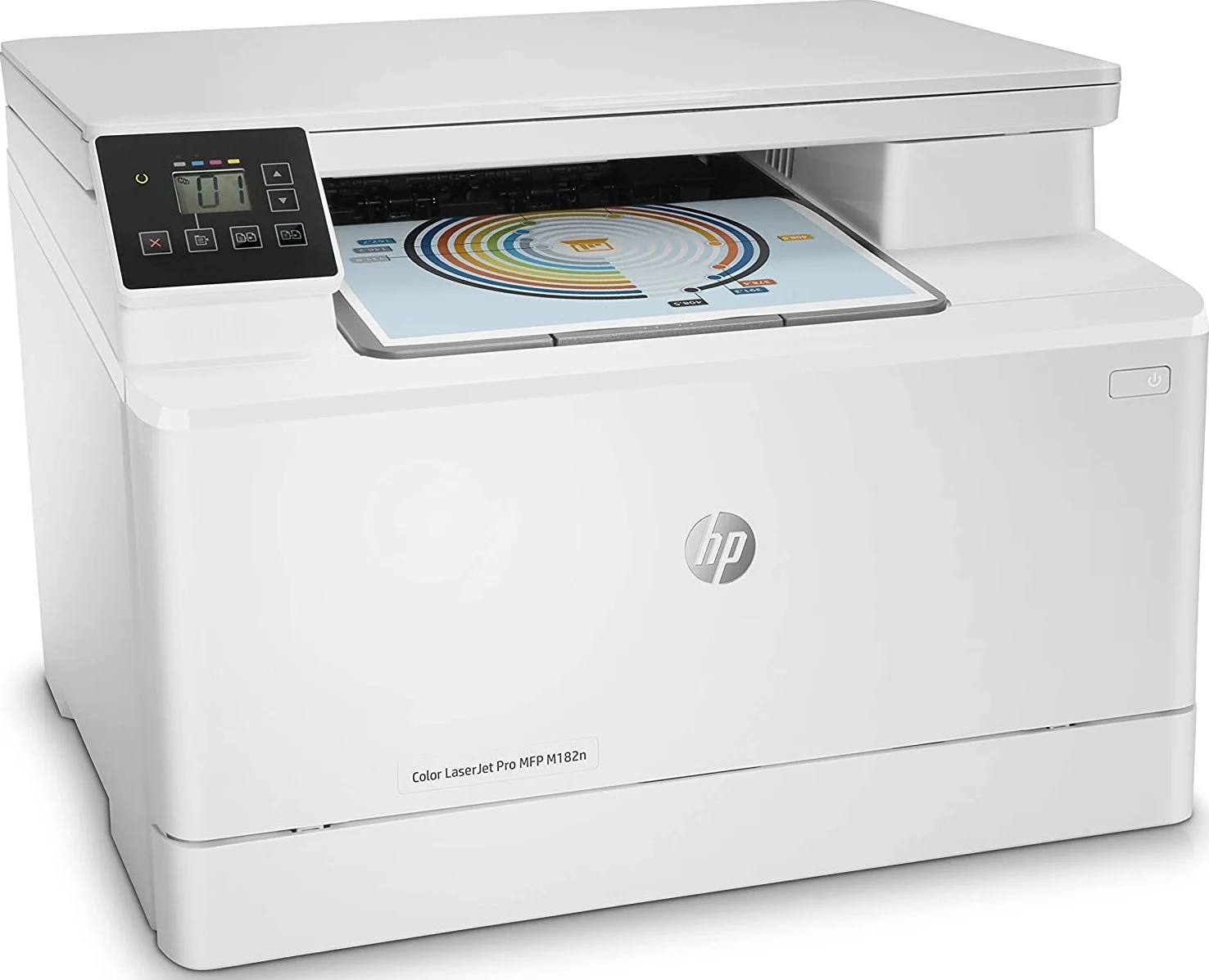 پرینتر رنگی لیزری چندکاره HP Color LaserJet Pro MFP M182N اسکنر کپی LAN | 7KW54A