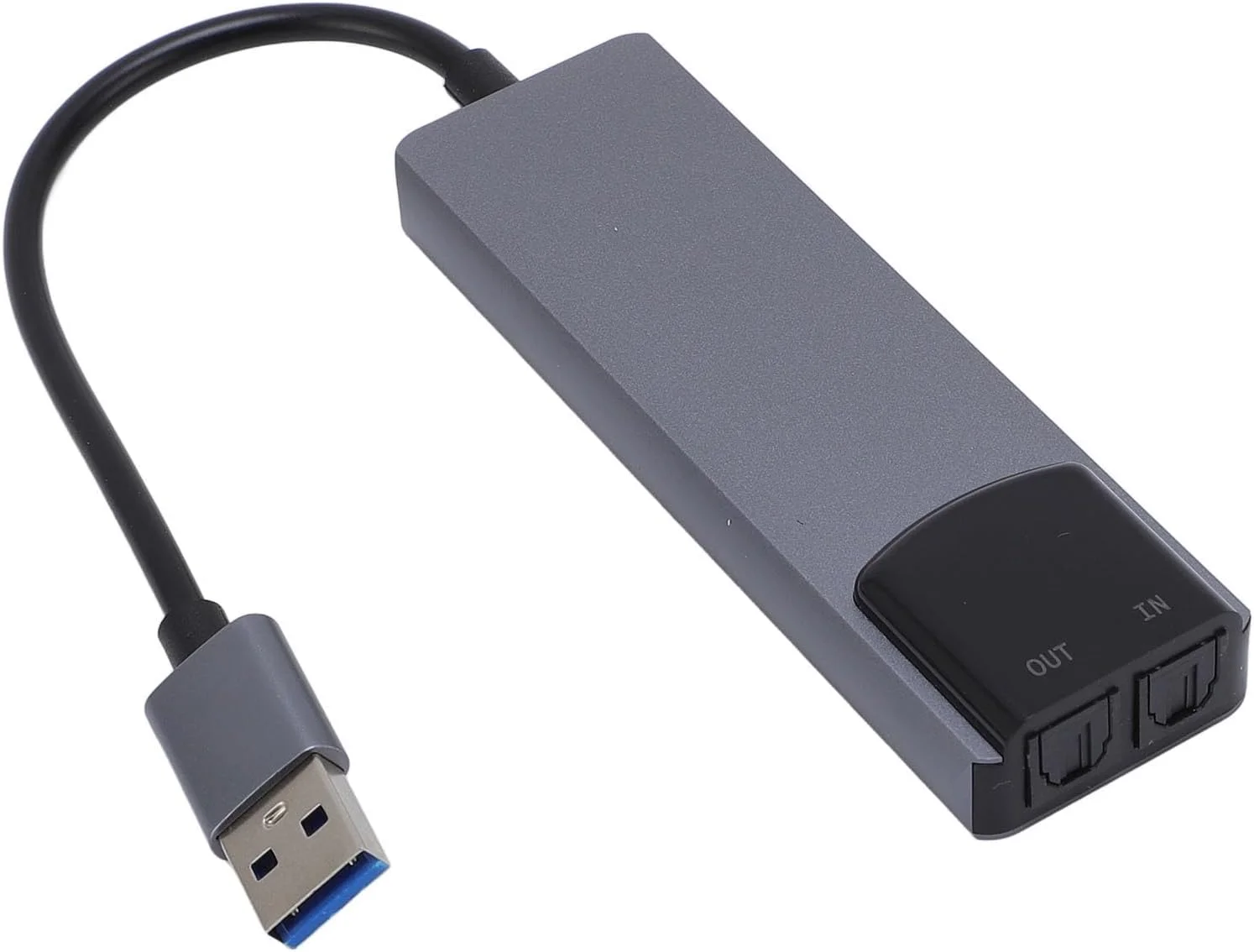 آداپتور صوتی USB Annadue کارت صدا USB با کانال 5.1 نوری SPDIF برای کامپیوتر، سینمای خانگی، تلویزیون، هدفون