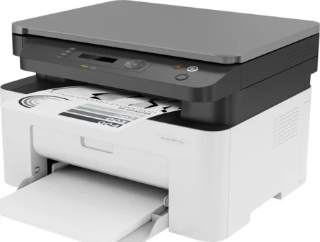 پرینتر چندکاره لیزری HP 135A، ظرفیت ورودی تا 150 برگ، سرعت چاپ 20 صفحه در دقیقه، پورت USB 2.0، رزولوشن چاپ 1200 DPI، چرخه کاری ماهانه 10000 صفحه، سفید | 4ZB82A