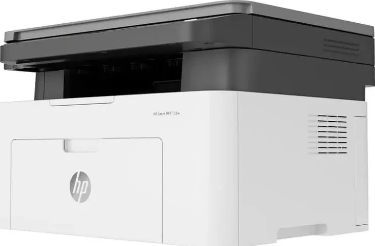 چاپگر چندکاره لیزری اچ پی مدل 135w (4ZB83A) چاپ سیاه و سفید تک رنگ A4 | 4ZB83A