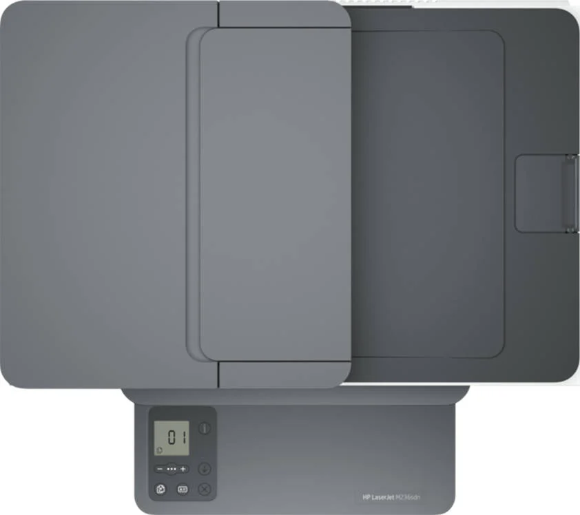 پرینتر چندکاره لیزری HP مدل M236sdn LaserJet، سرعت چاپ تا 29 صفحه در دقیقه، عملکردهای کپی/چاپ/اسکن، ظرفیت ورودی استاندارد 150 برگ، اتصال USB 2.0 / Ethernet، سفید - خاکستری | 9YG08A پرینتر چندکاره لیزری HP مدل M236sdn LaserJet، سرعت چاپ تا 29 صفحه در دقیقه، عملکردهای کپی/چاپ/اسکن، ظرفیت ورودی استاندارد 150 برگ، اتصال USB 2.0 / Ethernet، سفید - خاکستری | 9YG08A