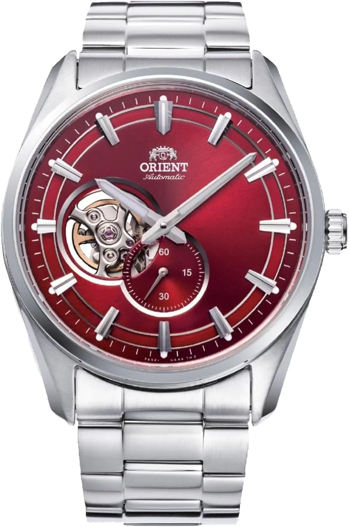 Orient Automatic/Hand-Winding Semi-Skeleton Dress Watch with Sapphire Crystal Orient Automatic/Hand-Winding Semi-Skeleton Dress Watch with Sapphire Crystal