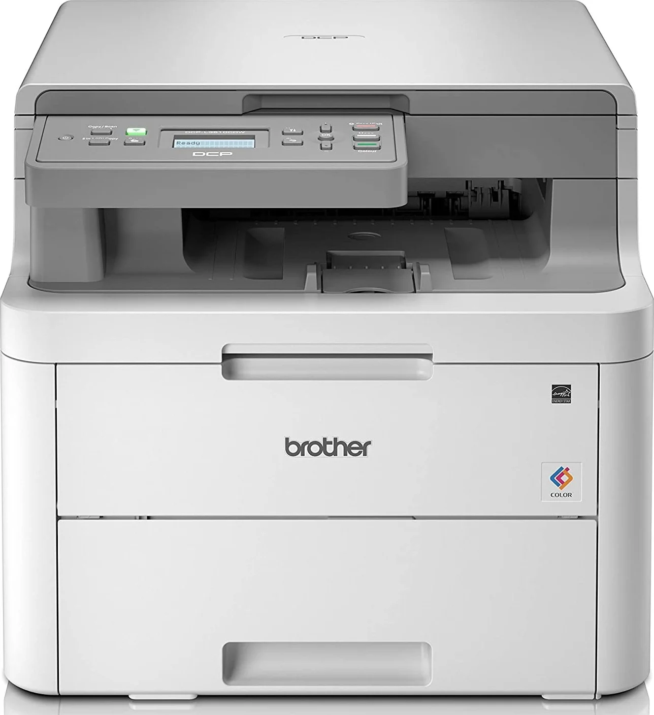 پرینتر لیزری رنگی چندکاره Brother DCP-L3510CDW - همه کاره، بی سیم/USB 2.0، پرینتر/اسکنر/کپی، چاپ دو رو، 18 صفحه در دقیقه، پرینتر A4، مناسب دفتر کار کوچک/کار در منزل | DCP-L3510CDW