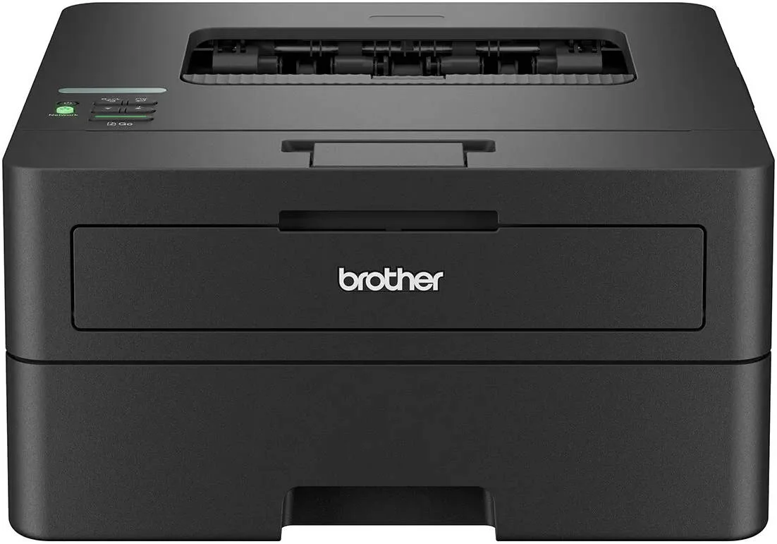 پرینتر لیزری تک رنگ Brother HL-L2460DN، شبکه سریع، تا 34 صفحه در دقیقه، USB پرسرعت، اتصال سیمی، چاپ 2 طرفه اتوماتیک (دورو)، سینی ورودی 250 برگی، مشکی | HL-L2460DN