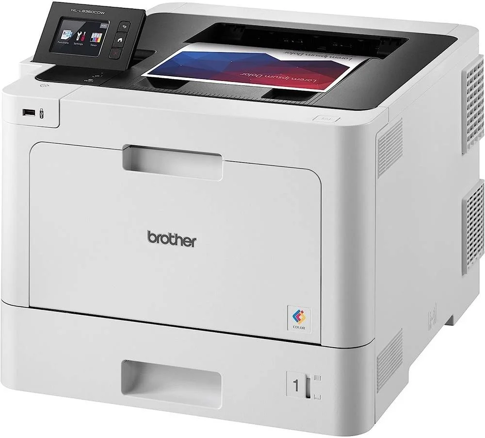 پرینتر لیزری رنگی برادر مدل HL-L8360CDW، دارای صفحه نمایش لمسی رنگی 6.8 سانتی متری، سرعت چاپ 31 صفحه در دقیقه، چاپ خودکار دو طرفه/جزوه، ورودی کاغذ استاندارد 300 برگی، سفید/مشکی | 84E85500141 پرینتر لیزری رنگی برادر مدل HL-L8360CDW، دارای صفحه نمایش لمسی رنگی 6.8 سانتی متری، سرعت چاپ 31 صفحه در دقیقه، چاپ خودکار دو طرفه/جزوه، ورودی کاغذ استاندارد 300 برگی، سفید/مشکی | 84E85500141