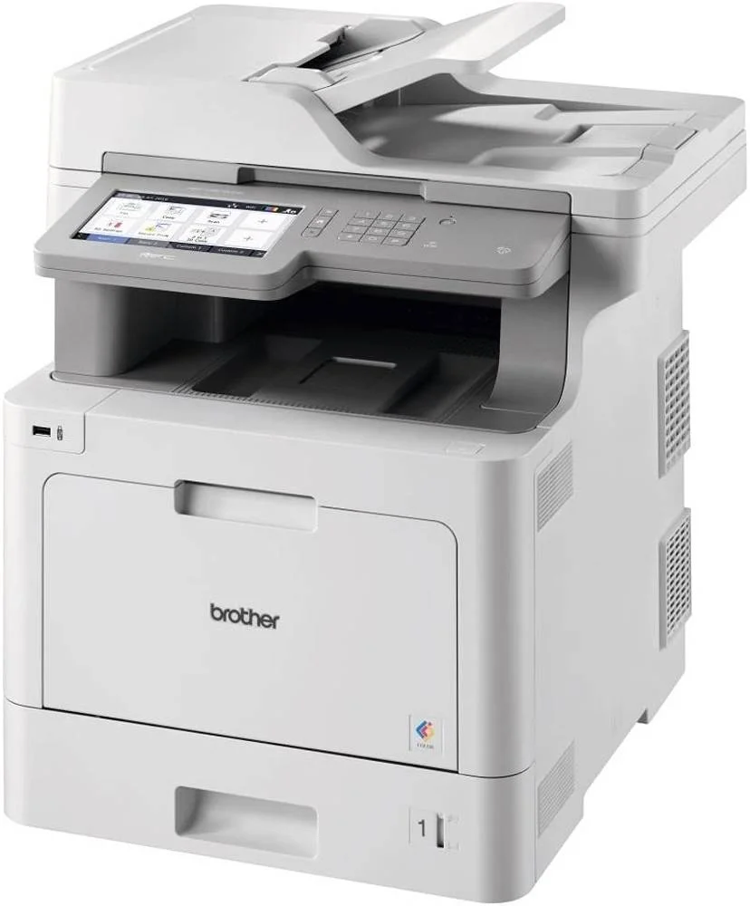 Brother MFC-L9570CDW All-In-One Color Laser Printer, 31ppm Prints Speed, Automatic 2-Sided Print, 100ipm Scan Speed, 6.9" Touchscreen LCD, 300 Sheet Paper Input, White | 8CE88800141 Brother MFC-L9570CDW All-In-One Color Laser Printer, 31ppm Prints Speed, Automatic 2-Sided Print, 100ipm Scan Speed, 6.9" Touchscreen LCD, 300 Sheet Paper Input, White | 8CE88800141