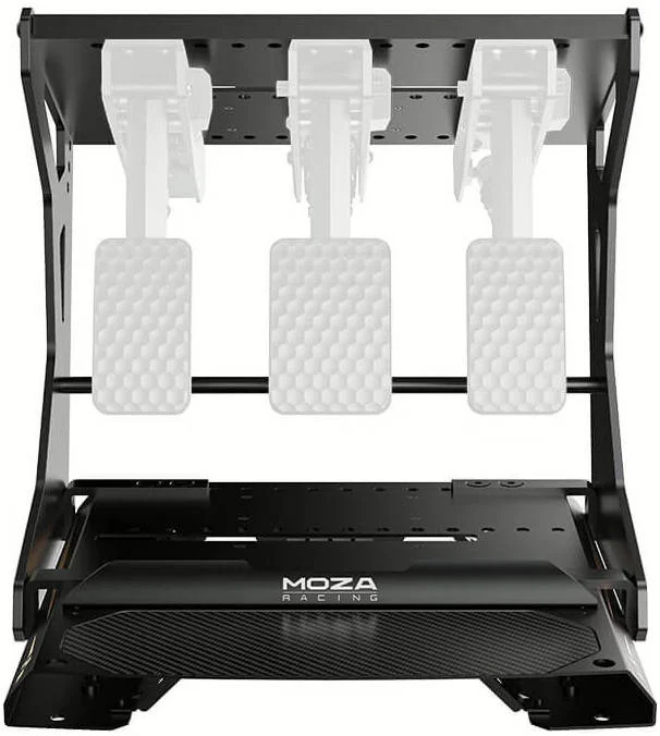 کیت وارونگی MOZA CRP2، زاویه قابل تنظیم 20 درجه و فاصله پدال قابل تنظیم، آلیاژ آلومینیوم مستحکم، مشکی