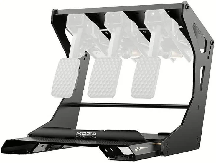 کیت وارونگی MOZA CRP2، زاویه قابل تنظیم 20 درجه و فاصله پدال قابل تنظیم، آلیاژ آلومینیوم مستحکم، مشکی