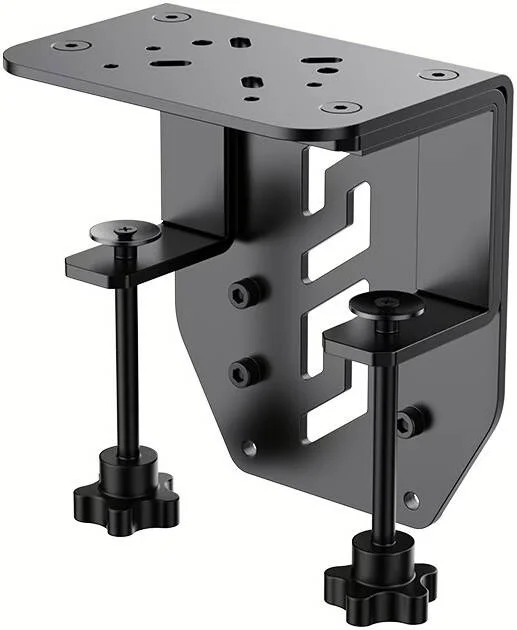 گیره رومیزی پایه پرواز MOZA، ضخامت ورق فولادی 5 میلی‌متری، جنس فولاد با مقاومت بالا، مناسب برای میز تا 70 میلی‌متر، مشکی | Base-Table-Clamp