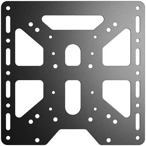 آداپتور پایه نصب MOZA Flight، ابعاد 220 x 220 x 4 میلی متر، فولاد با مقاومت بالا، مشکی | BASE-MOUNT