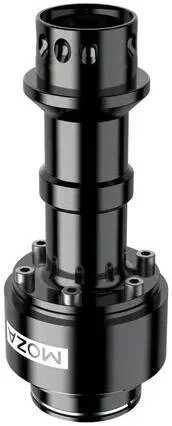 میله افزایش طول 150 میلی‌متری MOZA Racing، افزایش طول شفت پایه 150 میلی‌متری، ساختار آلیاژ آلومینیوم درجه هوافضا، سازگاری با مکانیزم رهاسازی سریع، سازگاری گسترده با پایه‌های فرمان، مشکی | RS061