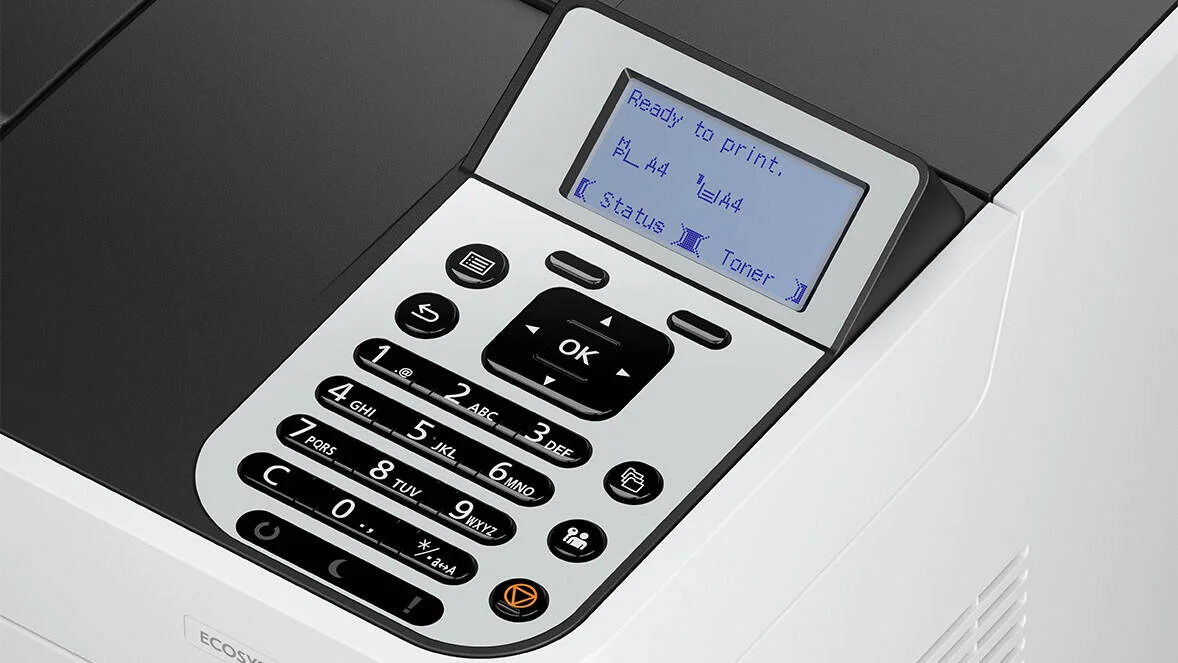 پرینتر لیزری A4 مدل Kyocera ECOSYS PA4500x، سرعت چاپ تا 45 صفحه در دقیقه، 1200x1200 dpi، چاپ دو طرفه خودکار، نمایشگر LCD 5 خطی، تا 6 ورودی کاغذ، حداکثر 2600 برگه، USB و شبکه، سفید | PA4500x پرینتر لیزری A4 مدل Kyocera ECOSYS PA4500x، سرعت چاپ تا 45 صفحه در دقیقه، 1200x1200 dpi، چاپ دو طرفه خودکار، نمایشگر LCD 5 خطی، تا 6 ورودی کاغذ، حداکثر 2600 برگه، USB و شبکه، سفید | PA4500x