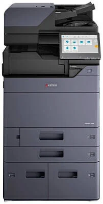 پرینتر لیزری چندکاره سیاه و سفید Kyocera TASKalfa 7004i، پرینت، کپی، اسکن و فکس، سرعت چاپ تا 70 صفحه در دقیقه، رزولوشن تا 1200 x 1200 DPI، سرعت اسکن تا 274 IPM، خاکستری | TASKalfa7004i