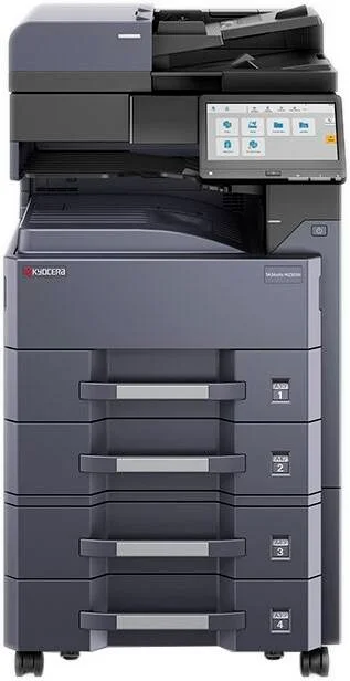 پرینتر لیزری چندکاره سیاه و سفید Kyocera TASKalfa MZ3200i، پرینت، کپی، اسکن و فکس، سرعت پرینت تا 32 صفحه در دقیقه، رزولوشن تا 1200 x 1200 DPI، تا 100 IPM سیمپلکس و 200 IPM دورو، خاکستری | MZ3200i