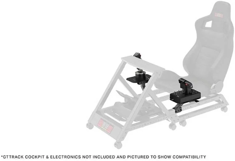 پک پرواز رزمی سطح بعدی، FGT و GT Track، پرداخت فولاد کربنی، آداپتور دریچه گاز و جوی استیک، مشکی | NLR-A013