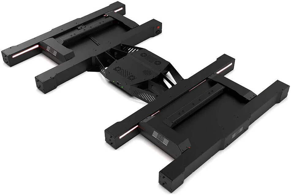 پلتفرم حرکتی صندلی گیمینگ Next Level Racing Traction Plus - قسمت 1/3، حداکثر ظرفیت 235 کیلوگرم، شخصی / تجاری، سازگار با VR، چراغ های LED قابل تنظیم، NLR Platform Manager، مشکی | 40369